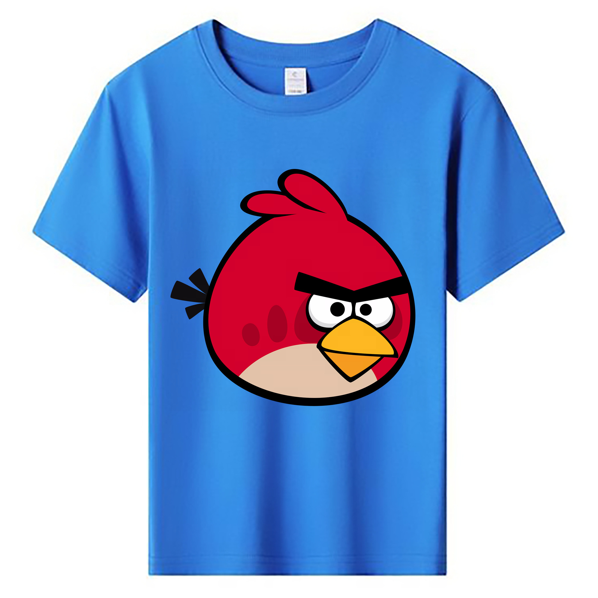 （画像用） Angry Birds アングリーバード 綿100％キッズTシャツ（フロントプリント）
